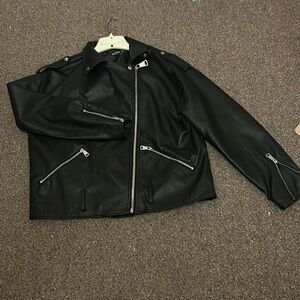 Missguided faux leather jacket LIKE NEW